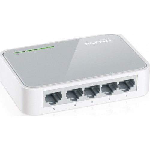 SWITCH TP-LINK TL-SF1005D v16 ΛΕΥΚΟ 5-PORT